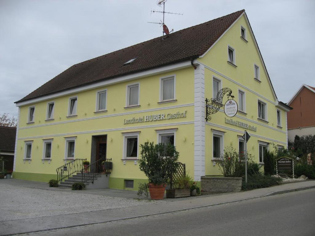 Landhotel Gasthof Huber Merching ภายนอก รูปภาพ